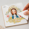 Transfer de Imagem Tiny Pct 5 Nossa S das Graças 9,8x15cm para Artesanato e Decoração Tit-036 - Litoarte