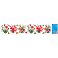Transfer de Imagem Têxtil Barra - Jardim do Amor 45x9,15cm para Artesanato e Customização em Tecido Ttb6-042 - Litoarte
