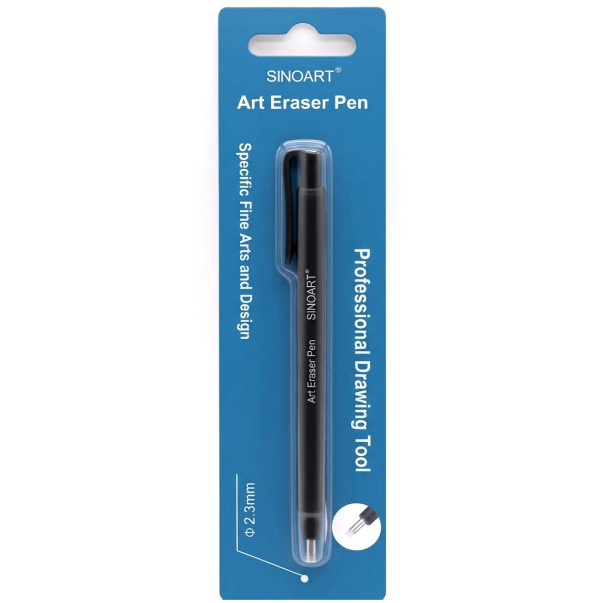 Caneta Borracha 2,3 Mm Round com 1 Unidade A295a - Sinoart