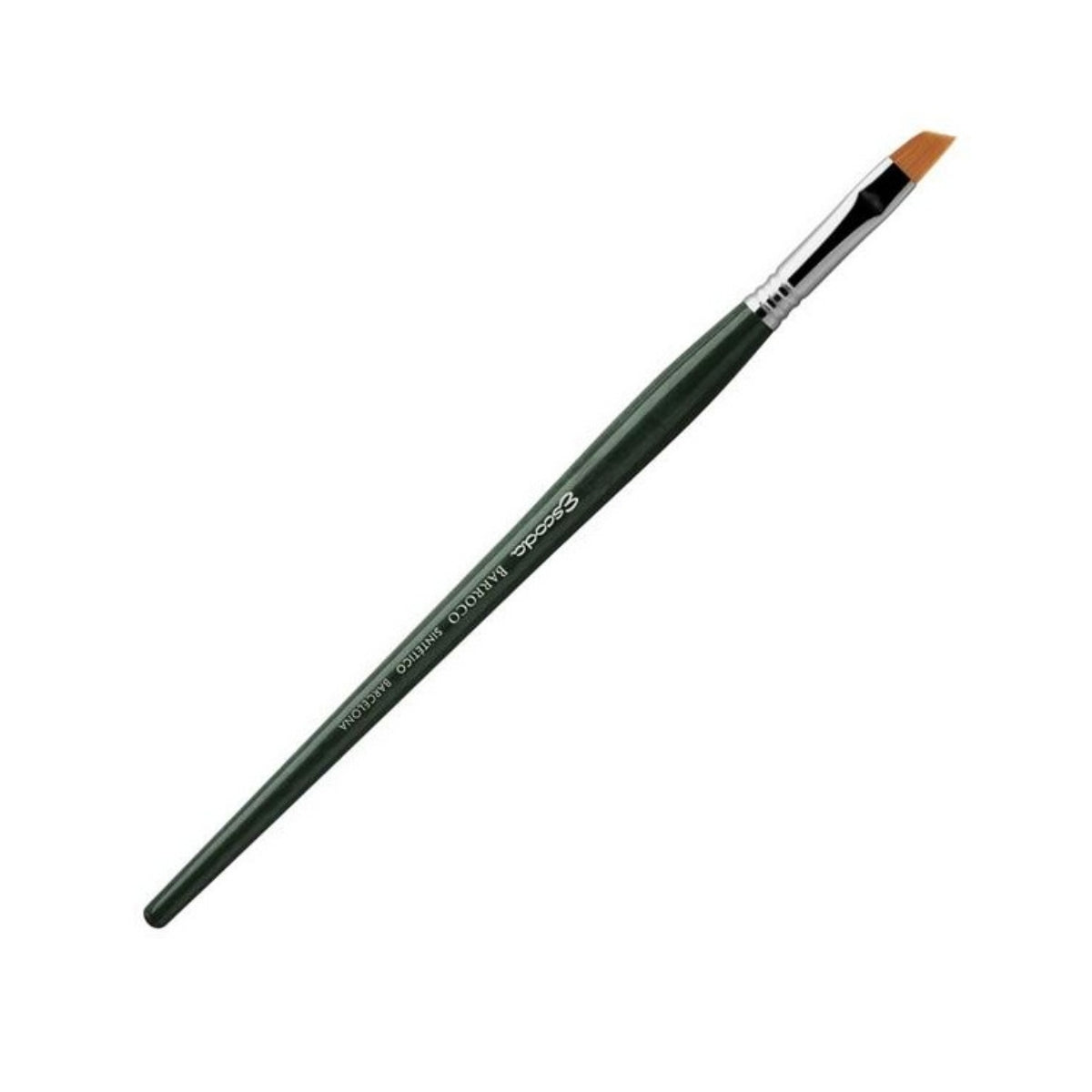 228974-pincel-artistico-escoda-barroco-angular-sintetico-cabo-curto-verde-1570-8-562561