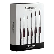 Estojo de Pinceis Escoda Ultimo Travel Brush com 06 Unidades
