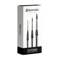 Estojo de Pinceis Escoda Ultimo Travel Brush com 03 Unidades