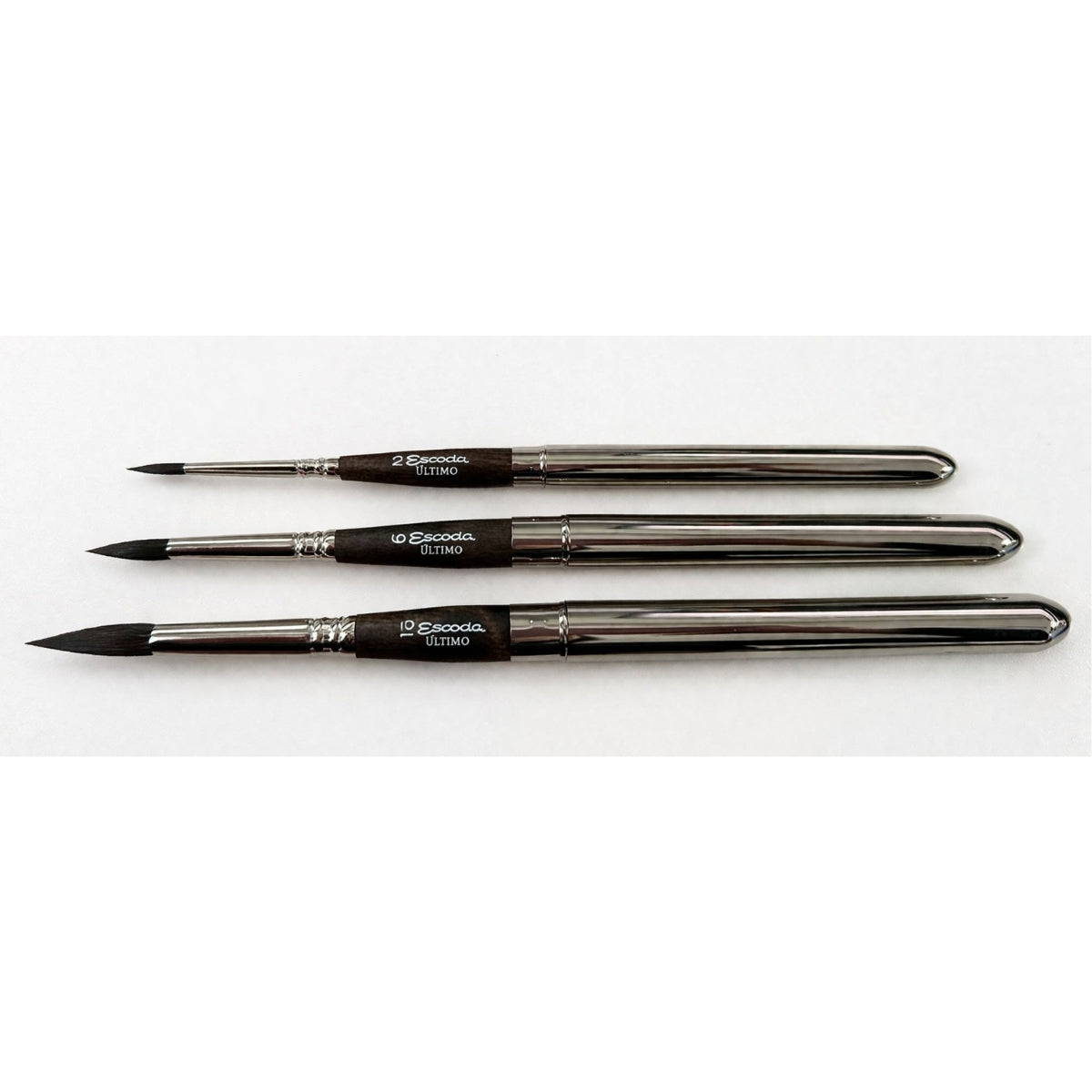 Estojo de Pinceis Escoda Ultimo Travel Brush com 03 Unidades