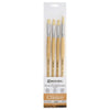 Kit de Pincel Escoda Clasico 8950 Cerda Natural Cabo Longo com 04 Unidades