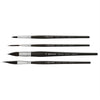 Kit de Pincel Escoda Ultimo 8911 Cerda Sintetico Cabo Curto com 04 Unidades