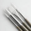 Kit de Pincel Escoda Perla 8912 Cerda Sintetico Cabo Curto com 04 Unidades