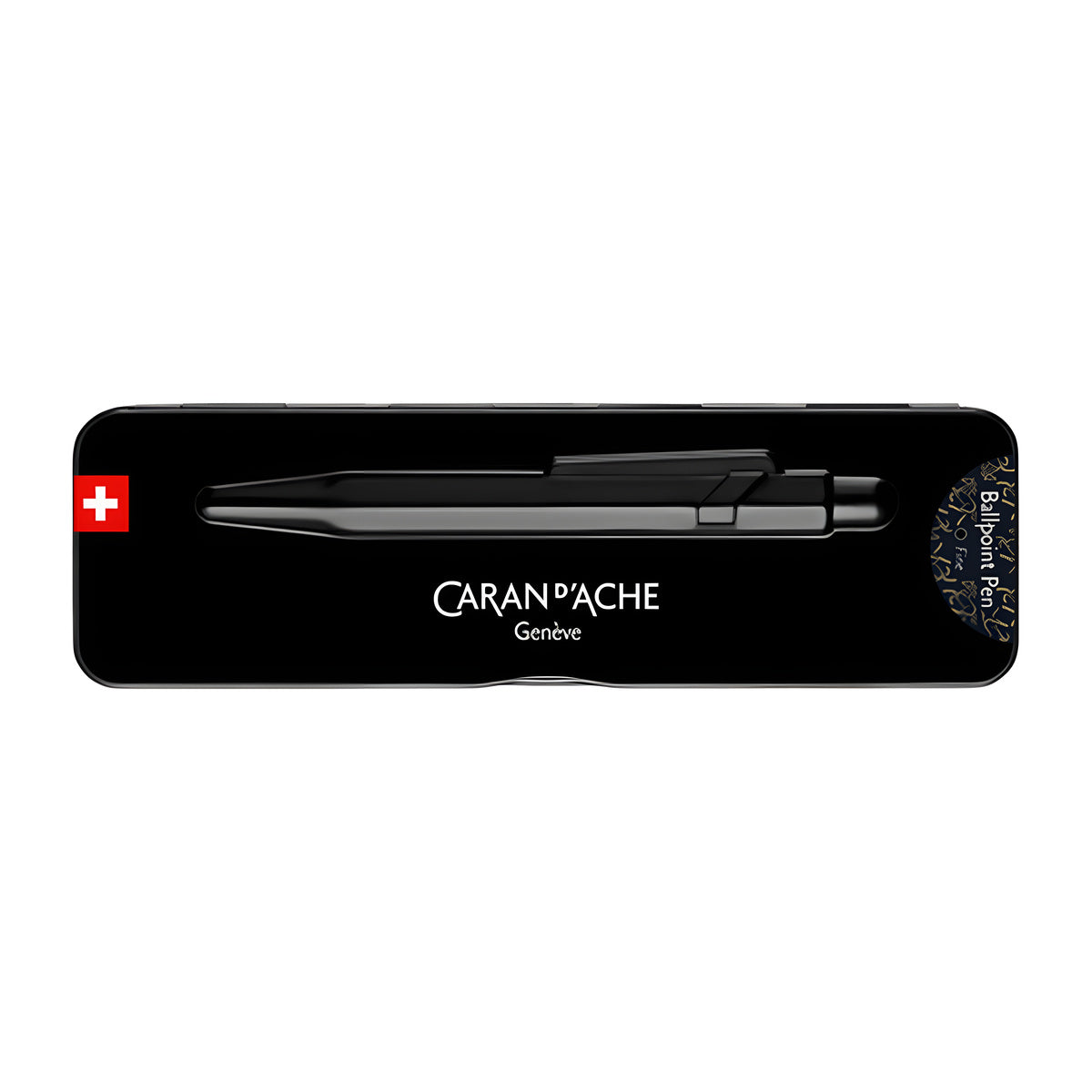 Caneta Esferográfica 849 Horse Black com Slimpack - Caran D'ache