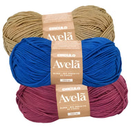 Fio Avelã Esgrima Algodão com Acrílico Crochê Tricô 100g 195m Tex 512 - Círculo