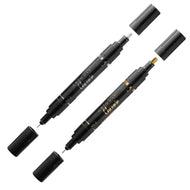 Marcador Acrílico Cromado Ponta Dupla 0,8/3,0mm - Artools