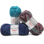 Fio Bossa Nova Lã Merino Natural Tricô Crochê 100g 155m Tex 645 - Círculo