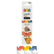 Estojo Marcador Artístico Copic Ciao Layer & Mix Ponta Dupla com 3 Cores Brilliant Palette
