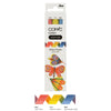 Estojo Marcador Artístico Copic Ciao Layer & Mix Ponta Dupla com 3 Cores Brilliant Palette - Copic