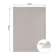Placa Holler Scrapbook Cartonagem A5+ 155x215x1,90mm com 1 Unidade - Toke e Crie