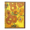Caderno Pautado Capa Dura Ultra Van Gogh, Sunflowers 18x23cm 144 Páginas 120g/m² - Paperblanks
