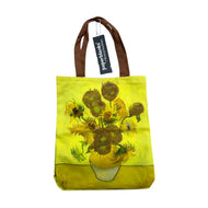 Bolsa Tote de Algodão Van Gogh, Sunflowers 38x38cm para Uso Diário - Paperblanks