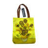 Bolsa Tote de Algodão Van Gogh, Sunflowers 38x38cm para Uso Diário - Paperblanks