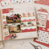 Papel para Scrapbook Dupla Face Fazenda 30,5x30,5cm Sd-1415 - Litoarte