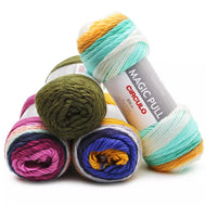 Fio Magic Pull Acrílico Mesclado Crochê Tricô 200g 306m Tex 653 - Círculo