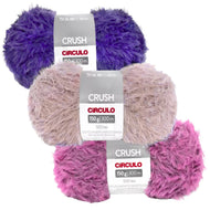 Fio Crush Encerado Poliamida Crochê Tricô 150g 300m Tex 500 - Círculo