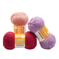 Fio Hobby Baby & Kids Acrílico Antipilling Crochê Tricô 100g 250m Tex 400 - Círculo