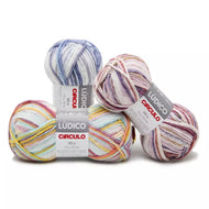 Fio Lúdico Algodão e Acrílico Crochê Tricô 100g 145m Tex 689 - Círculo