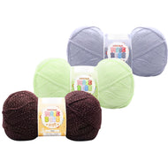 Fio Mais Bebê Soft Acrílico com Viscose Crochê Tricô 100g 322m Tex 311 - Círculo