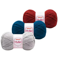 Lã Mollet Acrílico Crochê Tricô 100g 200m Tex 500 - Círculo