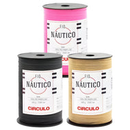 Fio Náutico Polipropileno 5mm Crochê Tricô Macramê 500g 208m Tex 2400 - Círculo