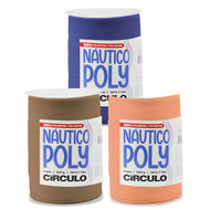 Fio Náutico Poly Poliéster 5mm Crochê Tricô Macramê 500g 182m Tex 2812 - Círculo