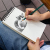 Bloco de Desenho A4 160g/m² 35 Folhas para Lápis, Pastel e Carvão - Sinoart
