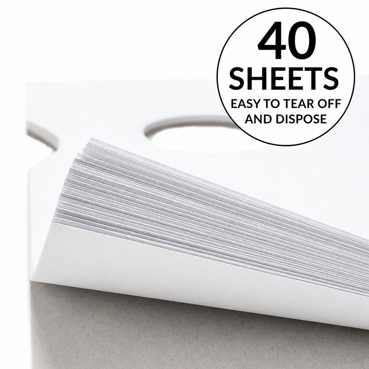 Paleta de Papel 40 Folhas 9x12pol para Mistura de Tintas Z013 - Sinoart