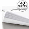 Paleta de Papel 40 Folhas 9x12pol para Mistura de Tintas Z013 - Sinoart