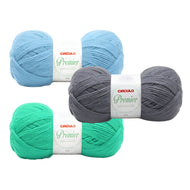 Fio Premier Acrílico Crochê Tricô 100g 283m Tex 353 - Círculo