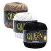 Fio Queen Duplo 8/4 Algodão Egípcio Crochê Tricô 100g 338m Tex 295 - Círculo