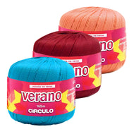 Linha Verano Poliamida Crochê Tricô 50g 165m Tex 302 - Círculo