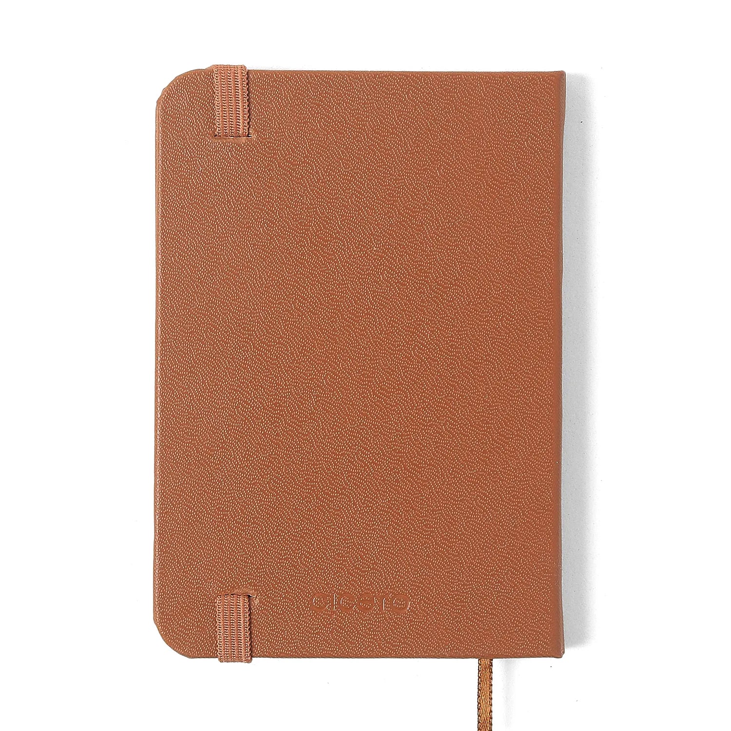 Caderneta Clássica Capa Dura sem Pauta 9x13cm 160 Páginas 80g/m² Caramelo - Cicero