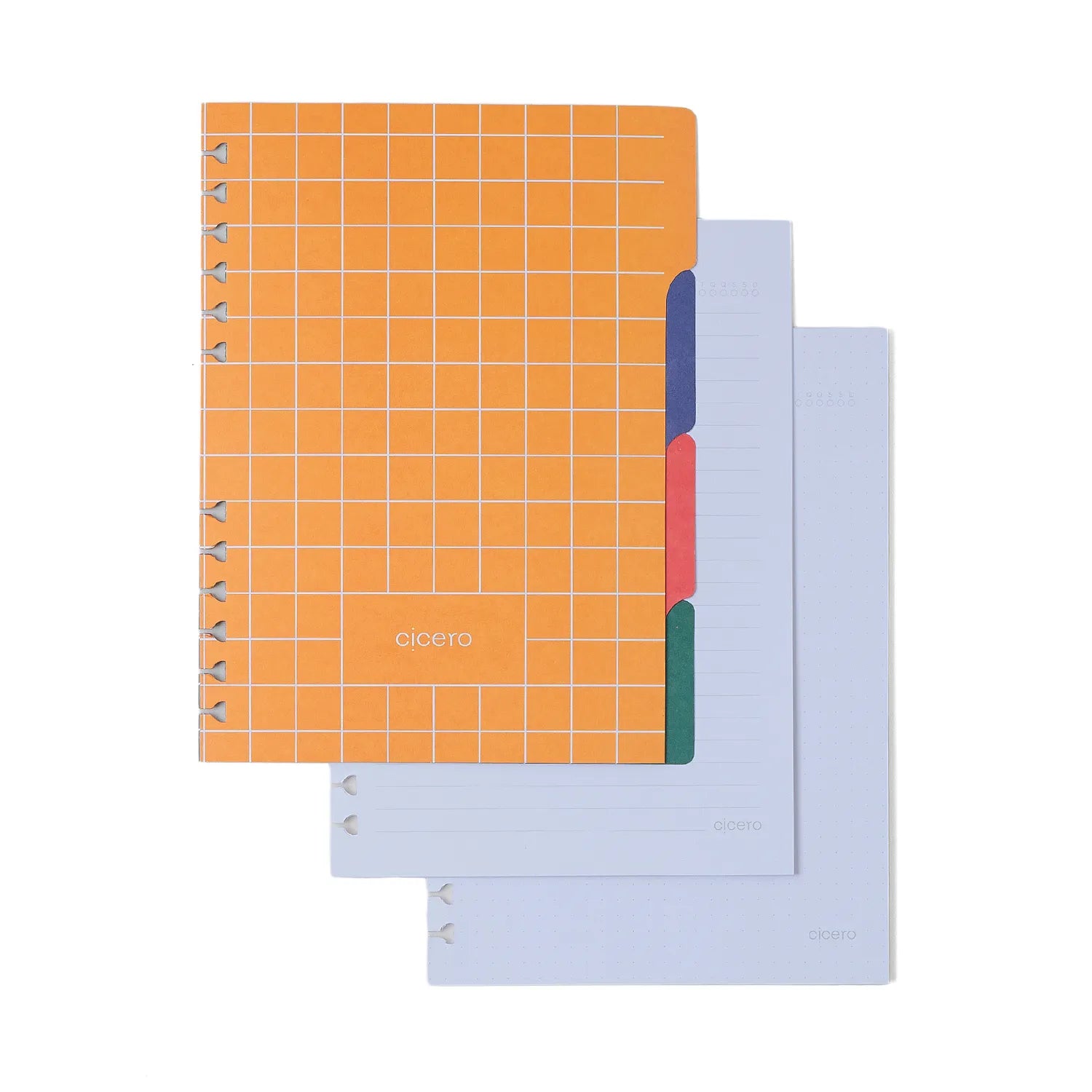 Caderno Organizador Trancoso Pautado e Pontilhado A5 14,8x21cm 80 Folhas 90g/m² Buquê de Sal - Cicero