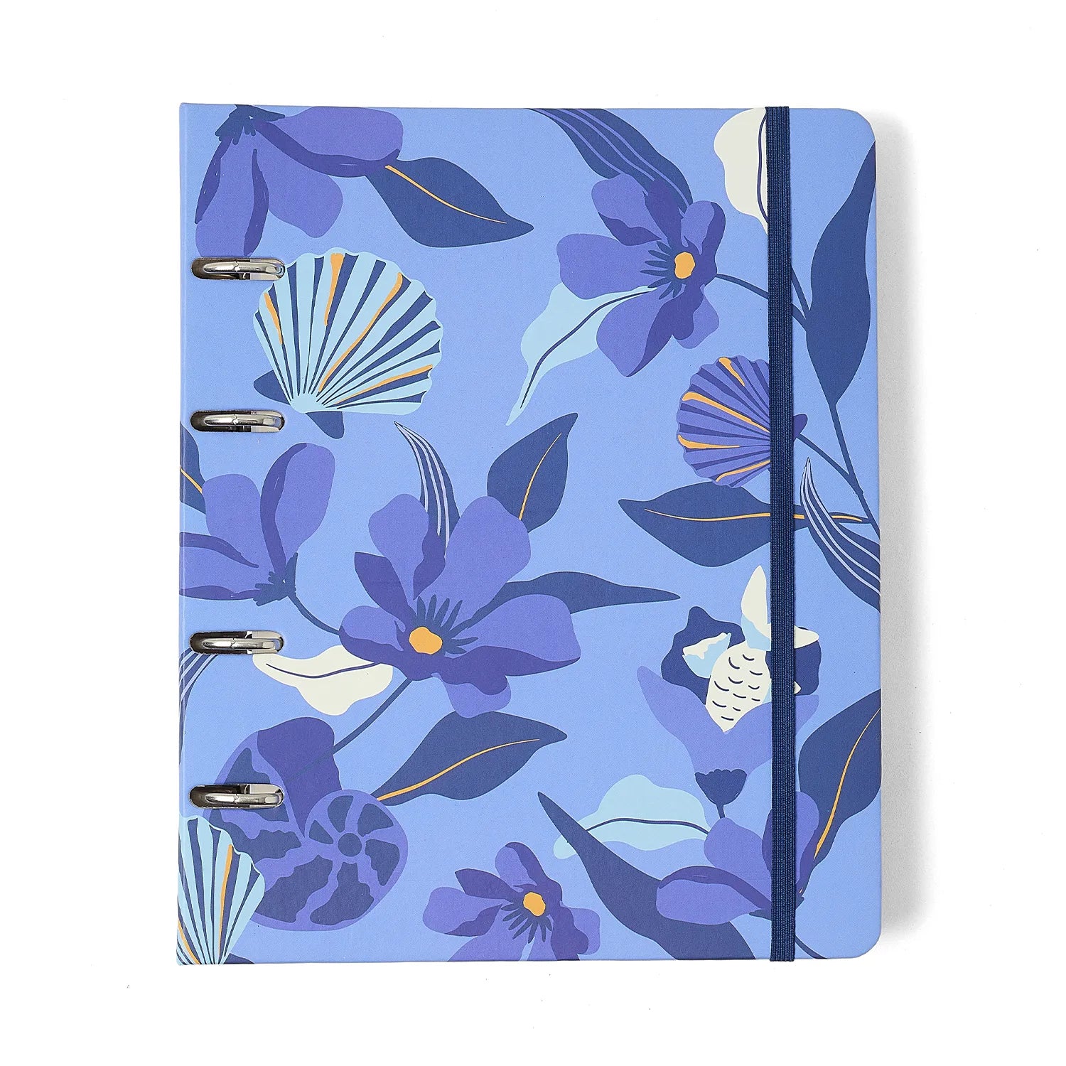 Caderno Criativo Argolado Trancoso Pautado 17x24cm 100 Folhas 80g/m² Azul - Cicero