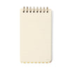 Bloco Wire-o Trancoso Pautado 12x20cm 80 Folhas Off White - Cicero