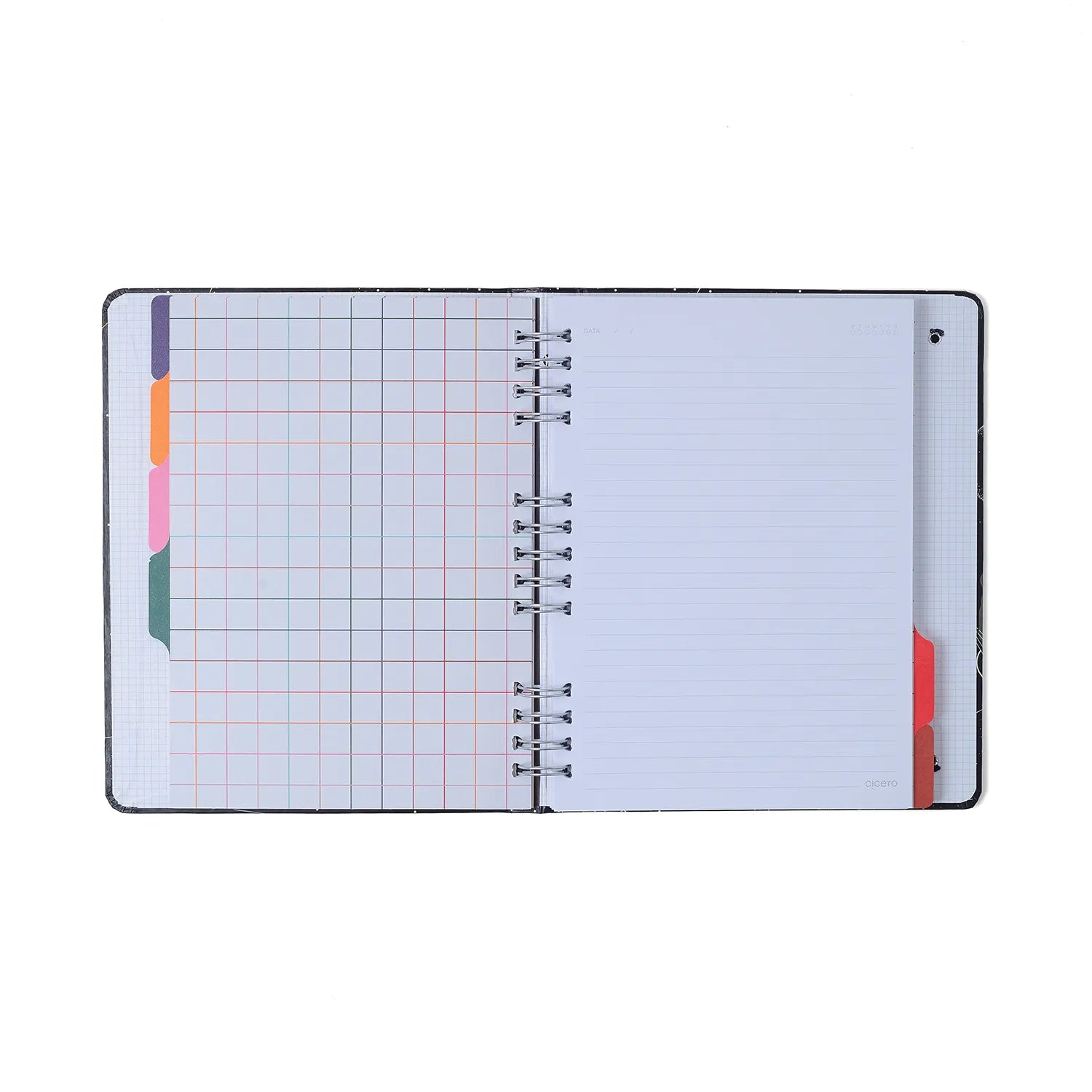 Caderno Organizador Trancoso Pautado e Pontilhado 17x24cm 90 Folhas 90g/m² Off White - Cicero