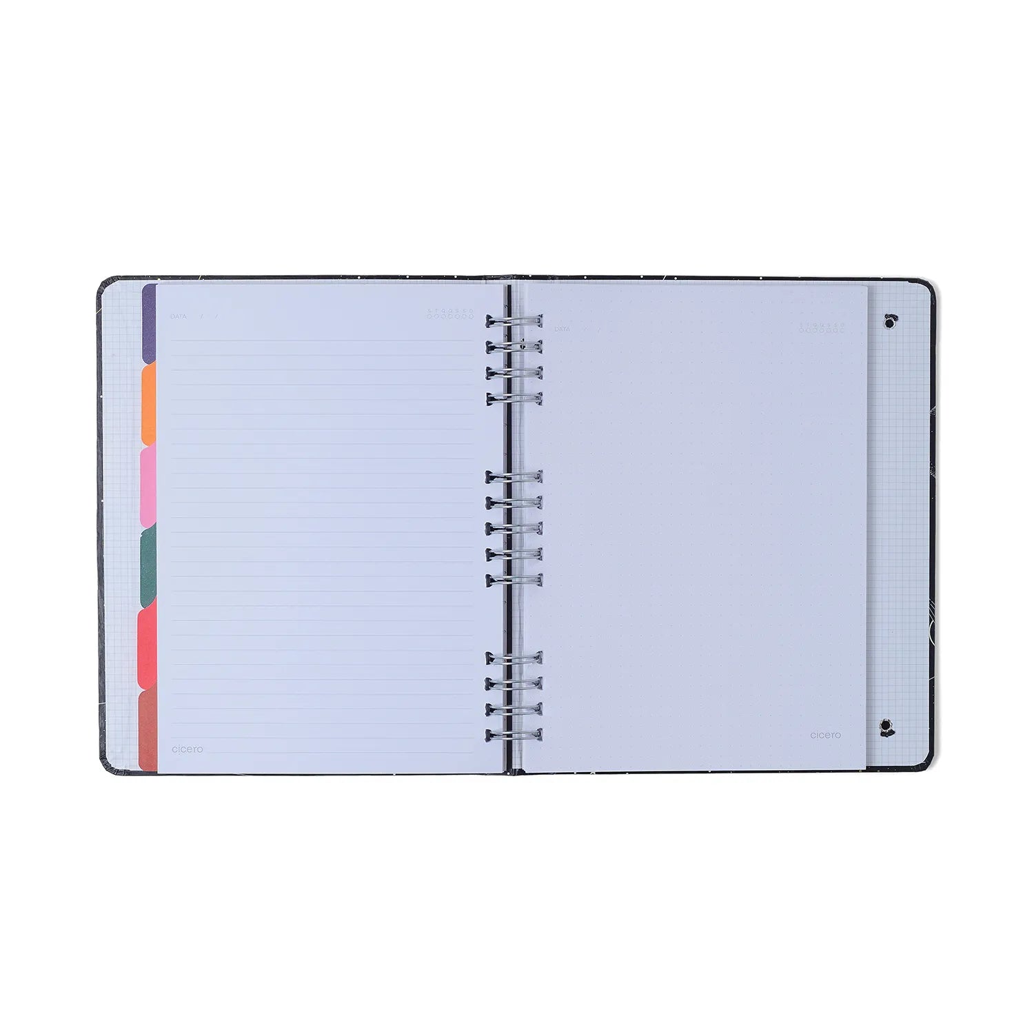 Caderno Organizador Trancoso Pautado e Pontilhado 17x24cm 90 Folhas 90g/m² Off White - Cicero