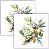 Guardanapo para Decoupage Ambiente 33x33cm com 2 Unidades - Ramo de Oliveiras
