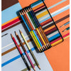 Estojo de Lapis de Cor Carandache Paul Smith com 12 Unid + 1 Pincel
