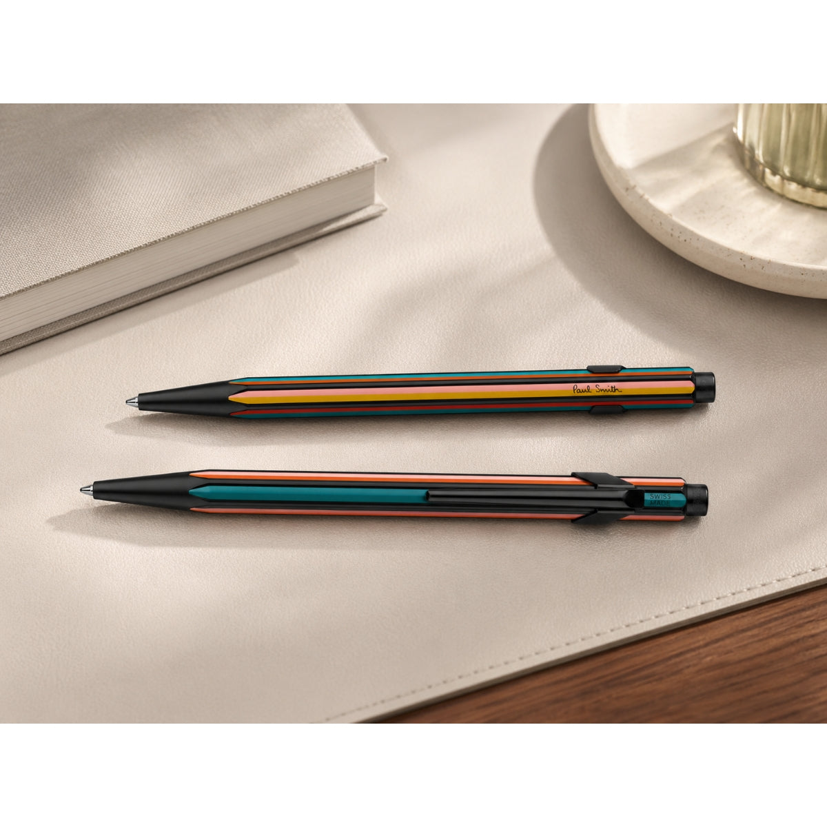 Caneta Esferografica Carandache 849 Ballpoint Paul Smith Edição Especial Preto