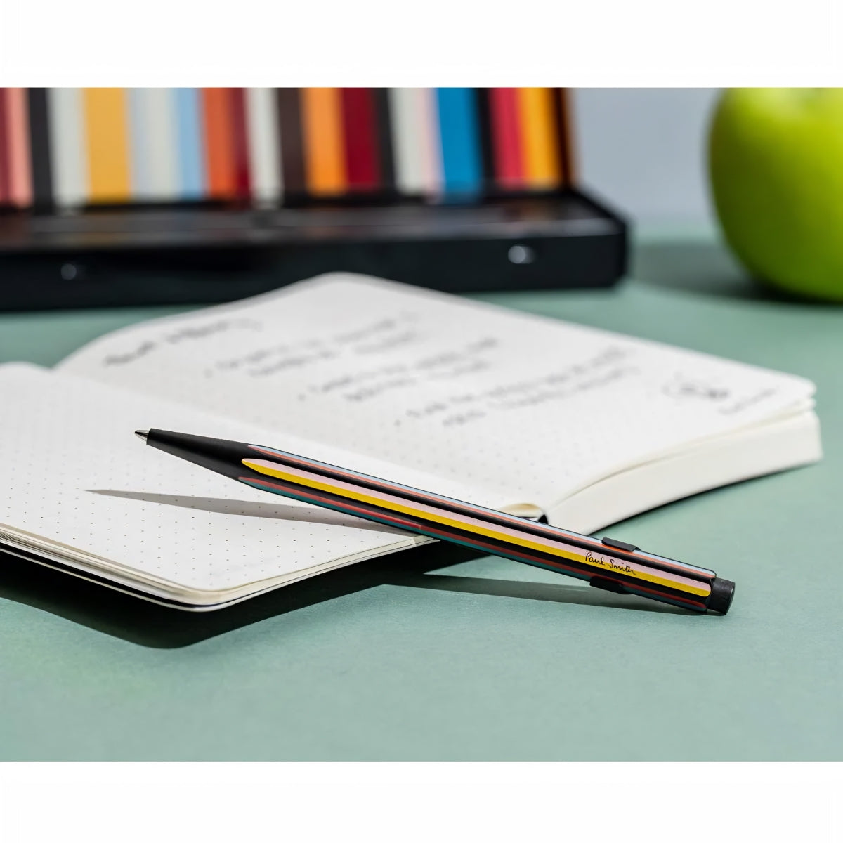 Caneta Esferografica Carandache 849 Ballpoint Paul Smith Edição Especial Preto