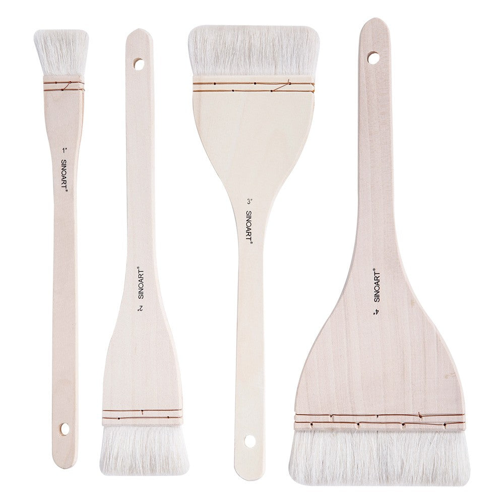 Pincel Hake Sinoart de Bambu Cerda Natural