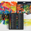 Estojo Giz Pastel Oleoso Oil Pastels com 24 Cores - Lyra