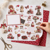 Papel para Scrapbook Dupla Face Romantico 30,5x30,5cm para Scrapbook e Papelaria Criativa Sd-1433 - Litoarte