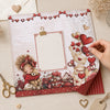 Papel para Scrapbook Dupla Face Amor 30,5x30,5cm para Scrapbook e Papelaria Criativa Sd-1431 - Litoarte