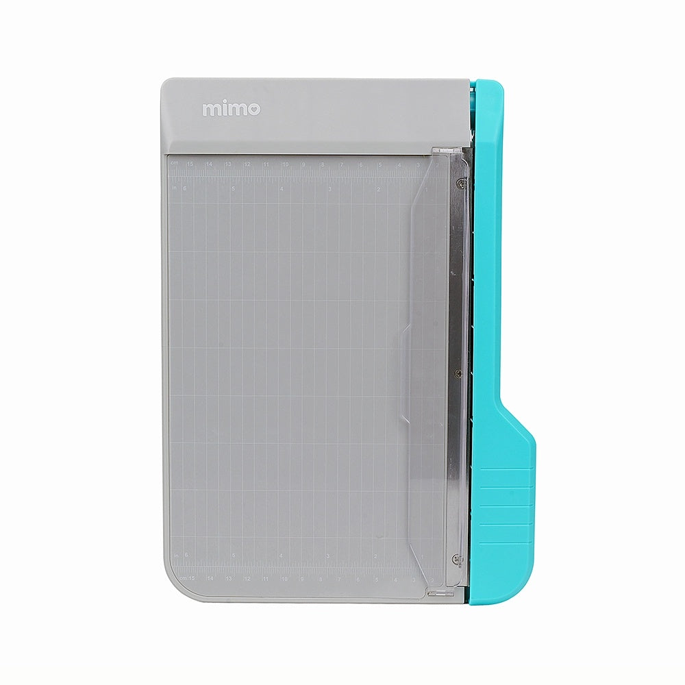 Mini Guilhotina 15x22cm com Base Antiderrapante para Papelaria Criativa - Mimo